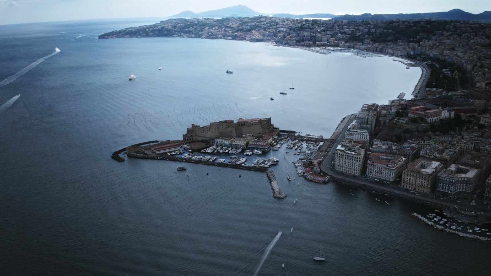Il Lungomare Caracciolo di Napoli